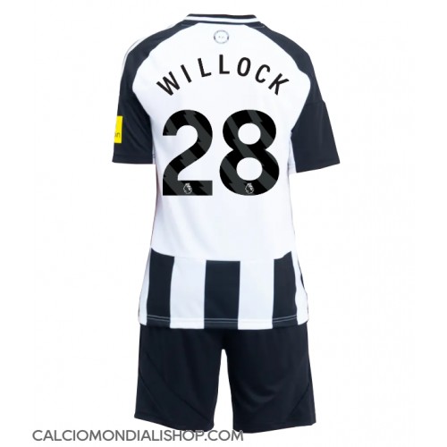 Maglie da calcio Newcastle United Joe Willock #28 Prima Maglia Bambino 2024-25 Manica Corta (+ Pantaloni corti)